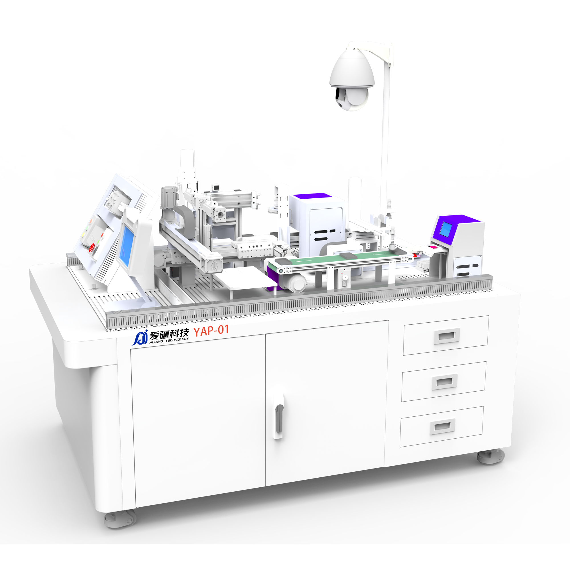 PLC可編程控製綜合實訓平台 YAP-01