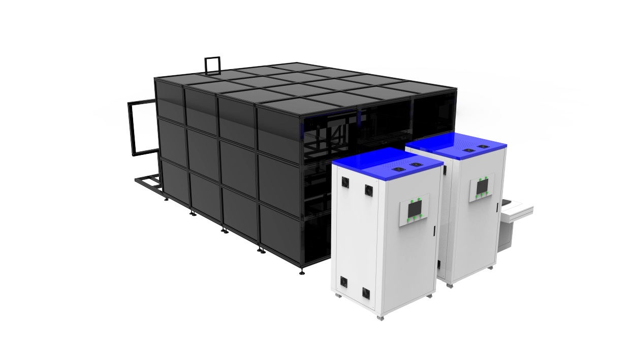 大麵積太陽光模擬器的組成及原理